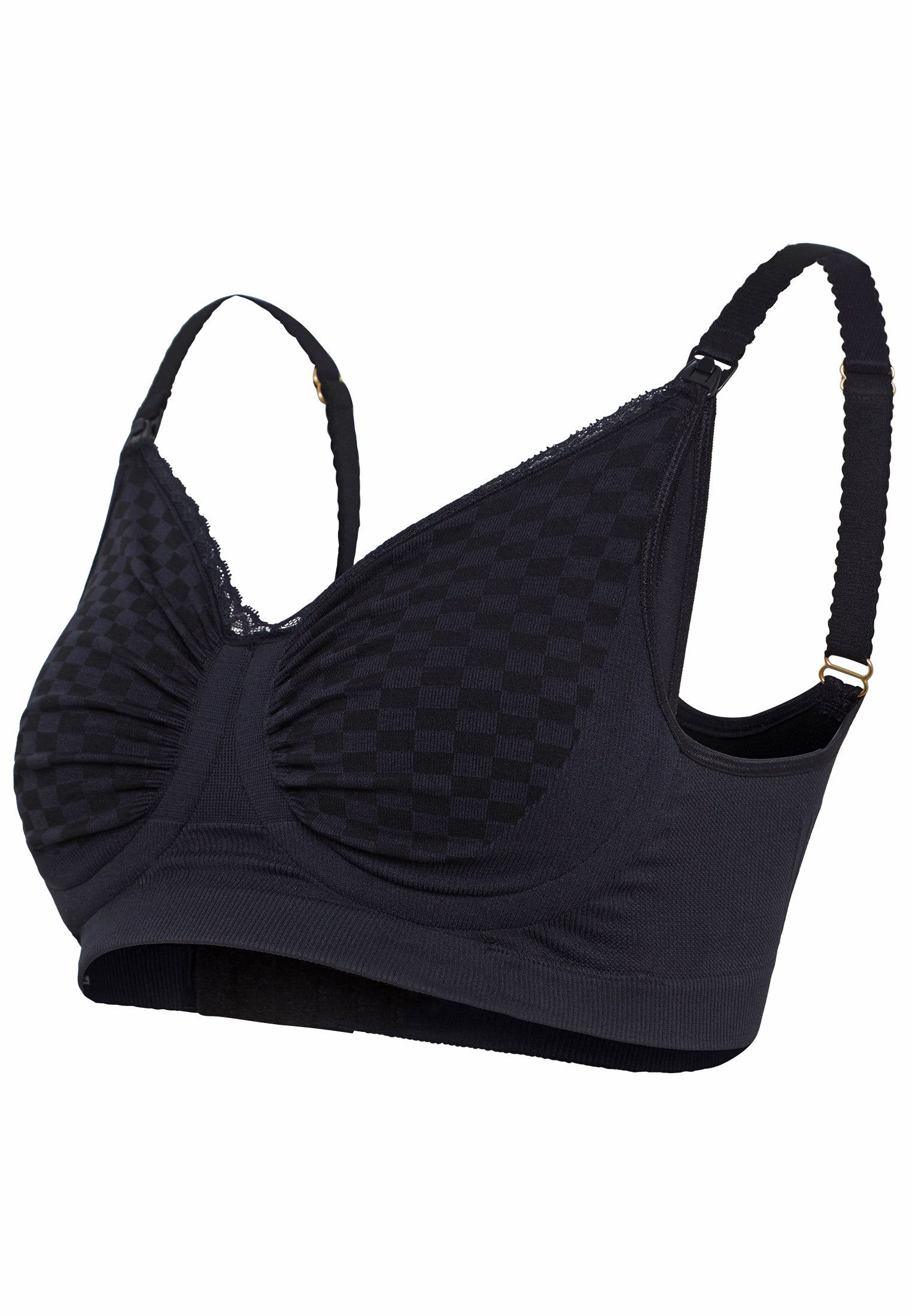 Maternity And Nursing Bra With Carri-gel Support